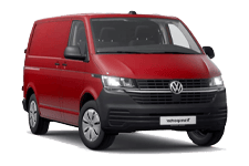 Van Hire Hampton - Red VW Transporter Automatic - Van hire Hampton