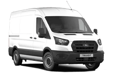 Van Hire Hampton - White Ford Transit Medium Wheel Base - Van hire Hampton